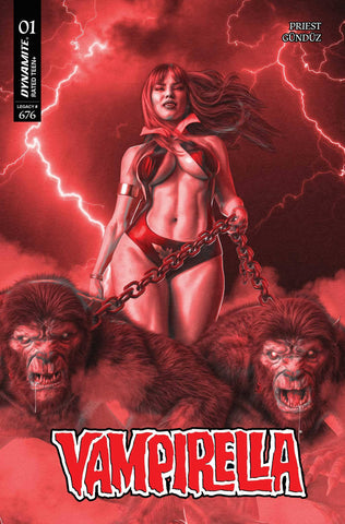 MARK SPEARS VARIANT VAMPIRELLA (2025) #1  - 1:10 RED