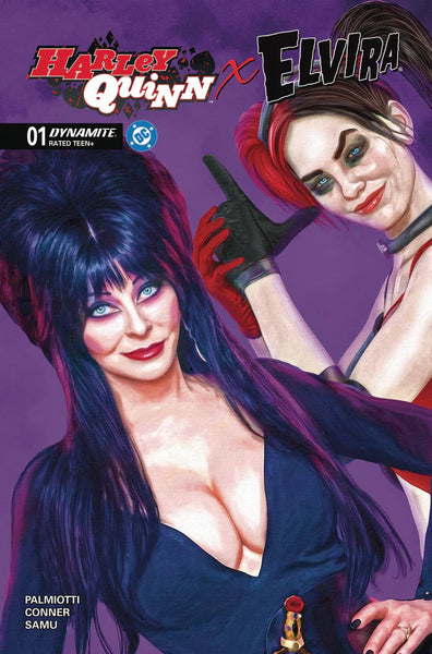 HARLEY QUINN X ELVIRA #1 - COVER COLLECTION - 5 BOOKS