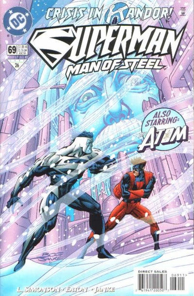 SUPERMAN MAN OF STEEL #'S 67 TO 72 - 5 COMIC LOT