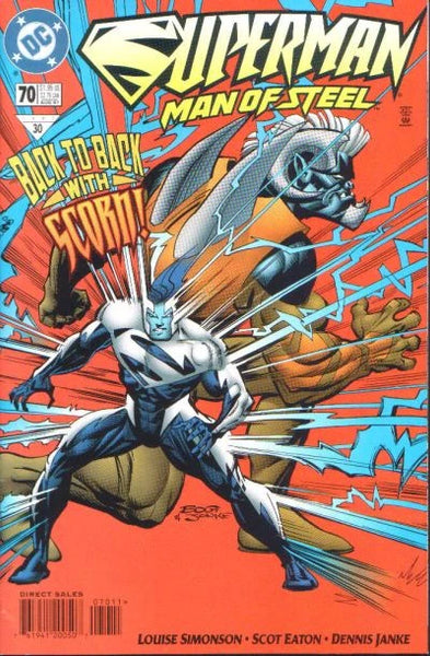 SUPERMAN MAN OF STEEL #'S 67 TO 72 - 5 COMIC LOT