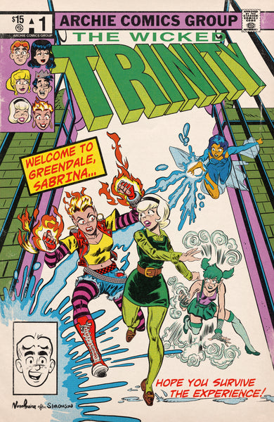 WICKED TRINITY #1 X-MEN HOMAGE VARIANT