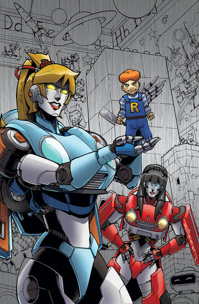 FEAR THE FUNHOUSE TOYBOX OF TERROR #1 ALEX MILNE TRANSFORMERS VARIANT