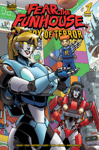 FEAR THE FUNHOUSE TOYBOX OF TERROR #1 ALEX MILNE TRANSFORMERS VARIANT