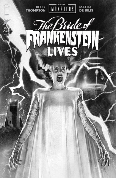 UNIVERSAL MONSTERS THE BRIDE OF FRANKENSTEIN LIVES #1 COVER PACK PRE-ORDER