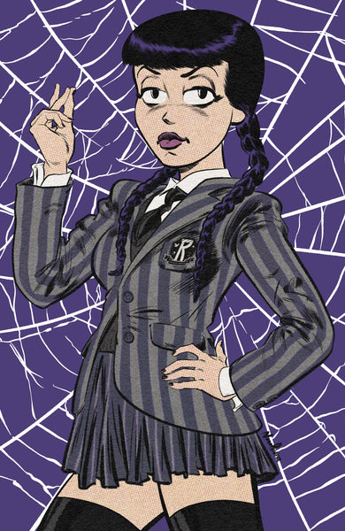 ARCHIE POP ART VARIANT COVER - VERONICA AS WEDNESDAY ADDAMS PRE-ORDER