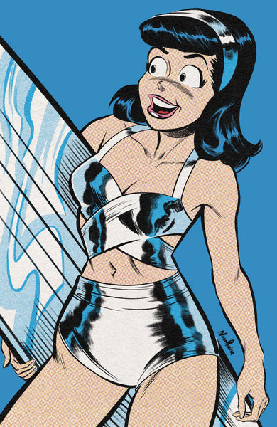 ARCHIE POP ART VARIANT COVER - VERONICA SILVER SURFER