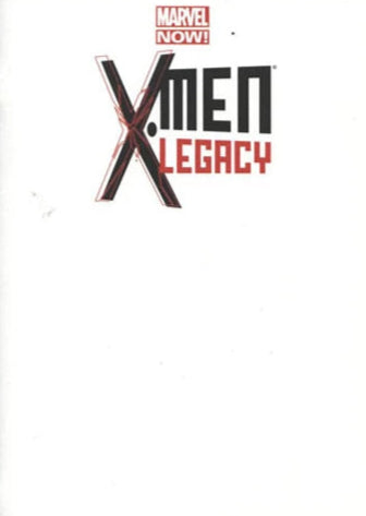 X-MEN BLANK VARIANT COVER LOT - 6 ISSUES