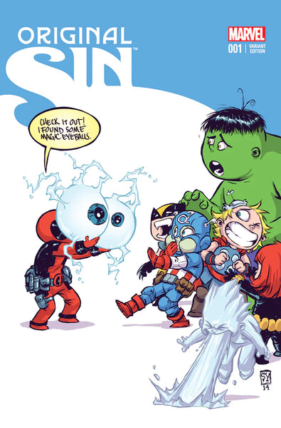 SKOTTIE YOUNG - MARVEL VARIANT COLLECTION - LOT 03 - 4 ISSUES