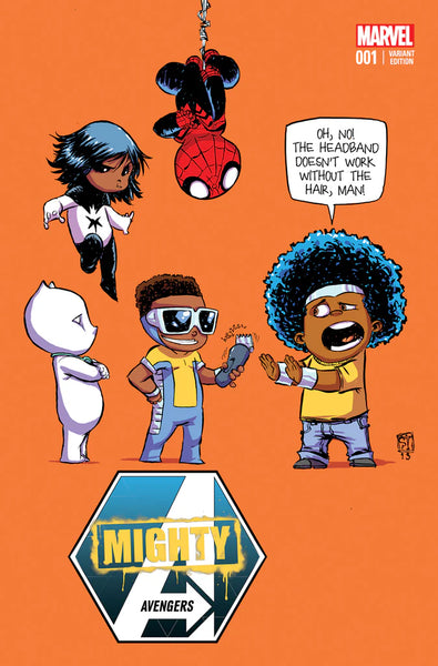 SKOTTIE YOUNG - MARVEL VARIANT COLLECTION - LOT 03 - 4 ISSUES