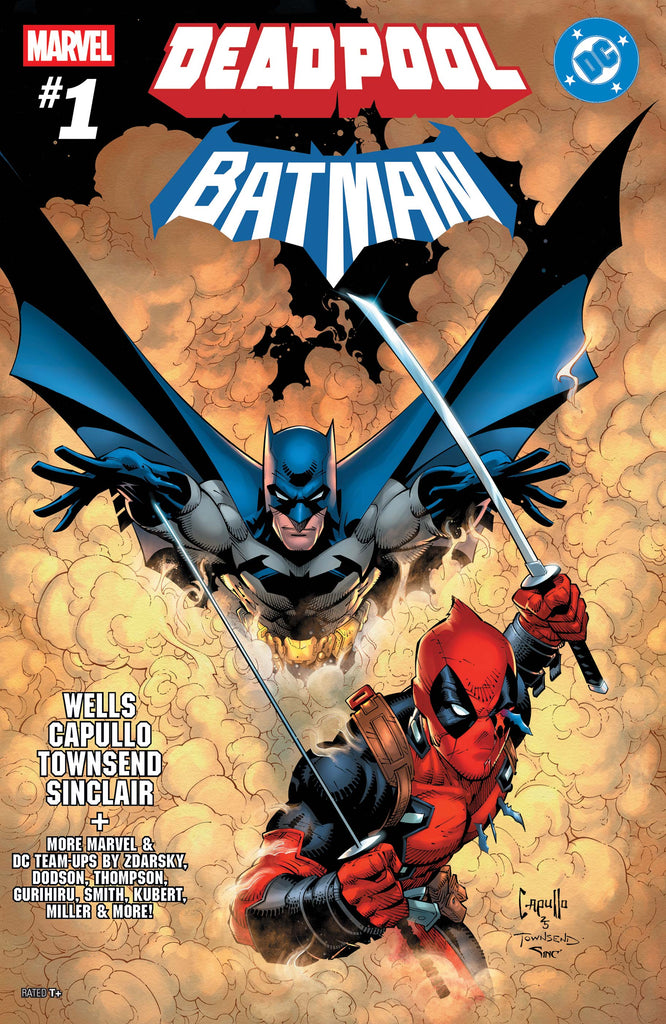 MARVEL/DC: DEADPOOL/BATMAN #1 GREG CAPULLO COVER