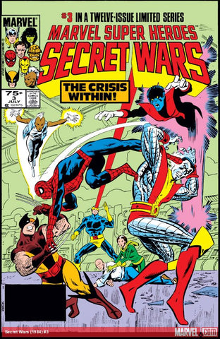 MSH SECRET WARS #3 FACSIMILE EDITION PRE-ORDER