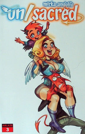 MIRKA ANDOLFOS UNSACRED VOL 2 #3 - COVER COLLECTION - 4 BOOKS