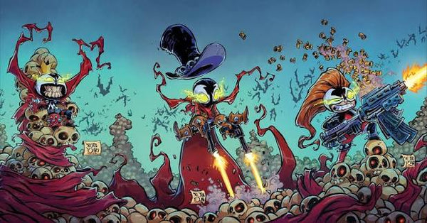 SPAWN SKOTTIE YOUNG - CONNECTING VARIANT COLLECTION - 3 BOOKS