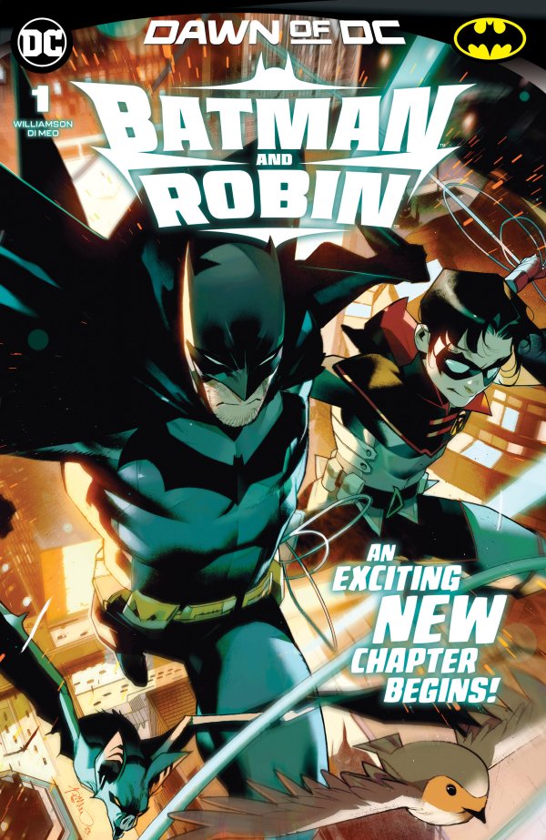 BATMAN AND ROBIN #1 SIMONE DI MEO COVER
