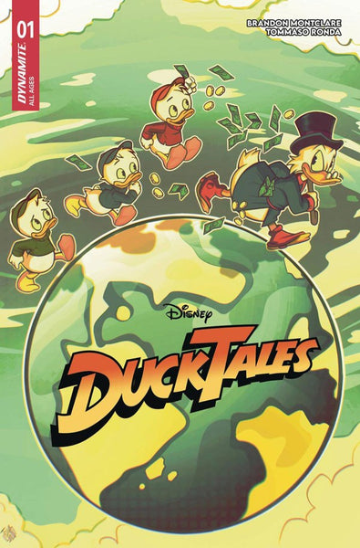 DISNEY DUCKTALES #1 - COVER COLLECTION - 5 BOOKS