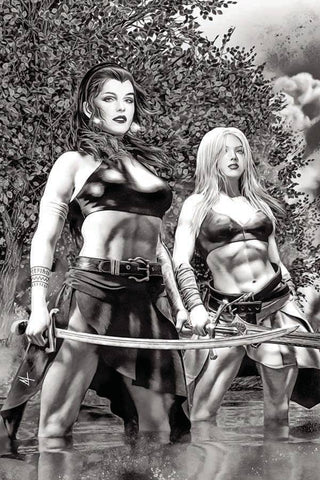 BÊLIT & VALERIA #1 - 1:50 B&W VIRGIN VARIANT