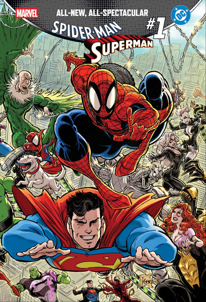 MARVEL DC SPIDER-MAN SUPERMAN #1 COVER PACK PRE-ORDER