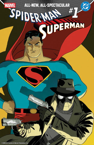 MARVEL DC SPIDER-MAN SUPERMAN #1 VARIANT COVER MARCOS MARTIN