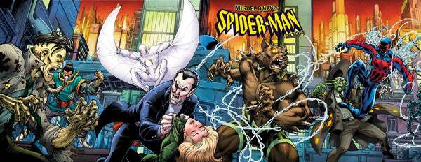 MIGUEL OHARA SPIDER-MAN 2099 1:25 TODD NAUCK CONNECT VARIANT BUNDLE - 4 ISSUES