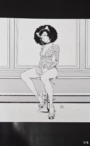 ARCHIE KID CUDI BLACK & WHITE HIP HOP HOMAGE VARIANT