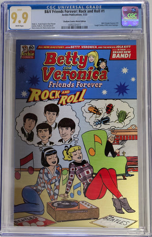 BETTY & VERONICA ROCK N ROLL #1 BEATLES VARIANT CGC 9.9 - ONLY 50 PRINTED