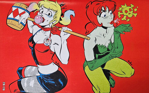 ARCHIE POP ART VARIANT COVER - HARLEY & IVY