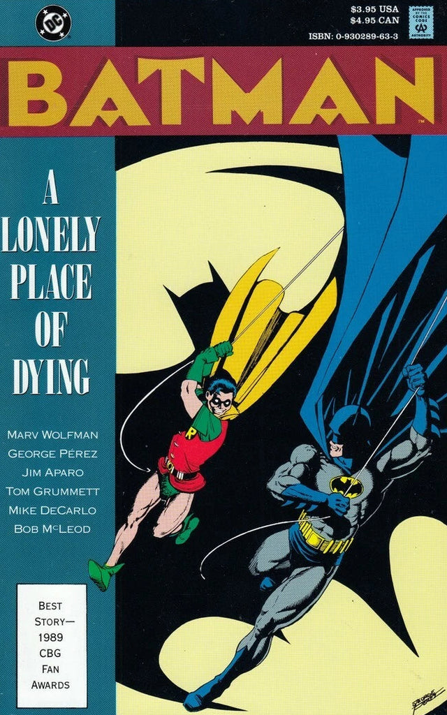 BATMAN A LONELY PLACE OF DYING TPB