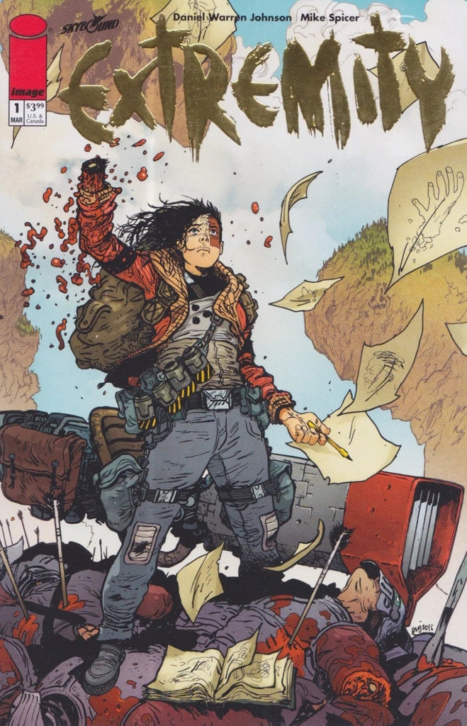 EXTREMITY #1 DANIEL WARREN JOHNSON GOLD FOIL VARIANT