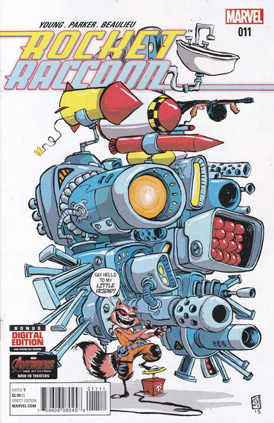 SKOTTIE YOUNG - ROCKET RACCOON COLLECTION - 4 ISSUES