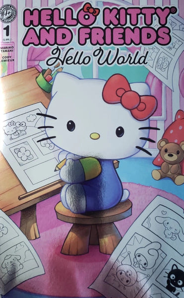 HELLO KITTY & FRIENDS HELLO WORLD #1 - COVER COLLECTION - 6 BOOKS