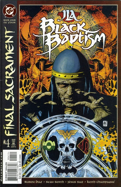 JLA BLACK BAPTISM COMPLETE SET - 4 ISSUES