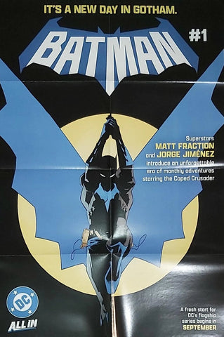BATMAN #1 2025 FOLDED STORE PROMO POSTER