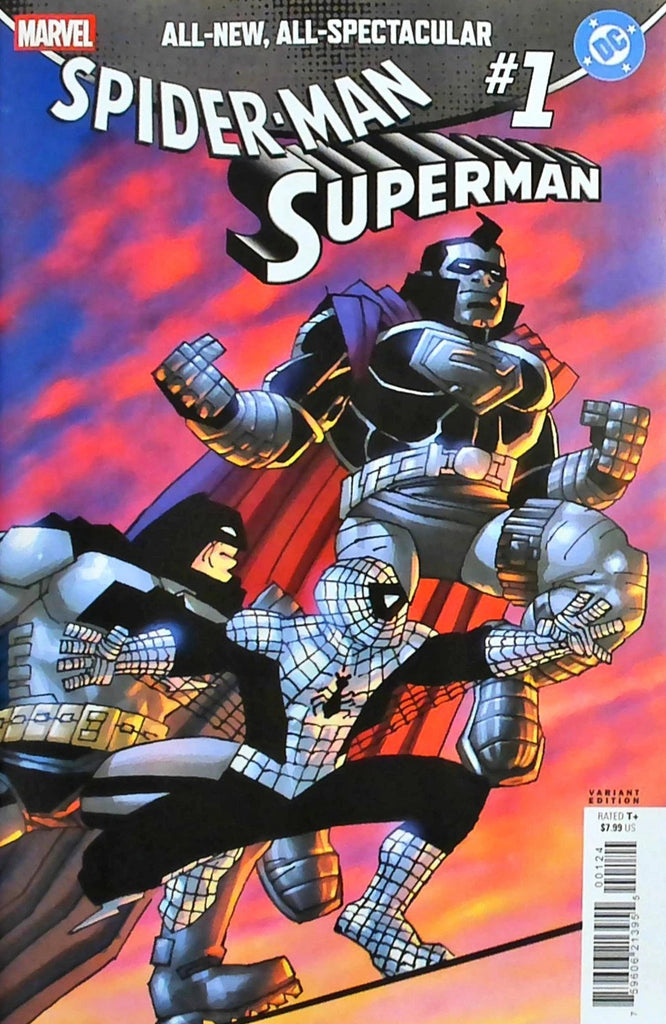 MARVEL DC: SPIDER-MAN SUPERMAN #1 - 1:50 FRANK MILLER VARIANT