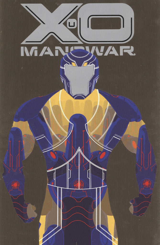 X-O MANOWAR #1 - 1:250 METAL VARIANT - BENT CORNER