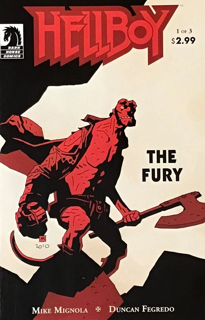 HELLBOY THE FURY - COMPLETE SERIES - 3 ISSUES