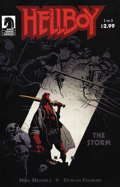 HELLBOY THE STORM - COMPLETE SERIES - 3 ISSUES