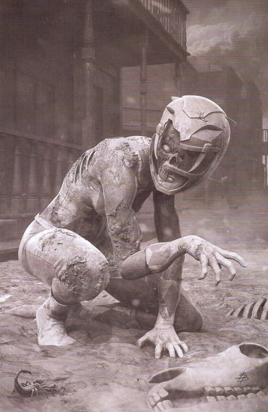 POWER RANGERS BJORN BARENDS 1:10 B&W VIRGIN ZOMBIE VARIANT COVER COLLECTION - 9 ISSUES