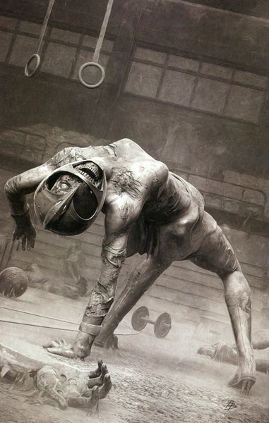 POWER RANGERS BJORN BARENDS 1:10 B&W VIRGIN ZOMBIE VARIANT COVER COLLECTION - 9 ISSUES