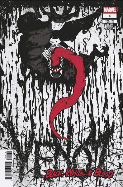 VENOM: BLACK, WHITE & BLOOD #1 - COVER COLLECTION - 3 BOOKS