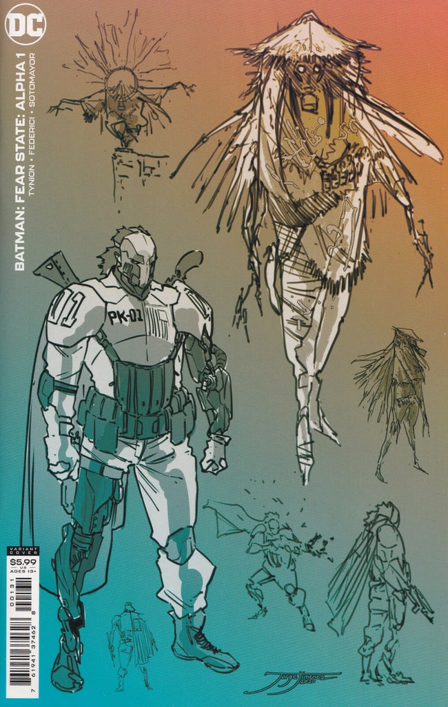BATMAN FEAR STATE ALPHA #1 - 1:25 JORGE JIMENEZ VARIANT
