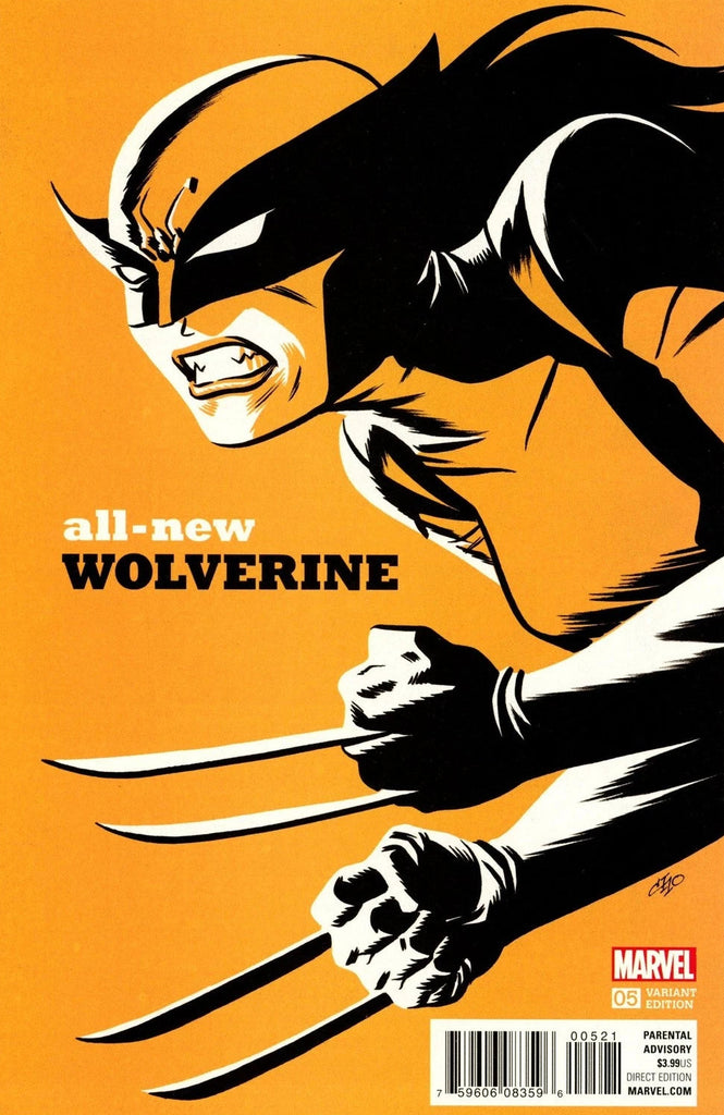 ALL NEW WOLVERINE #5 - MICHAEL CHO RATIO VARIANT