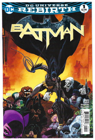 BATMAN #1 - TIM SALE COVER