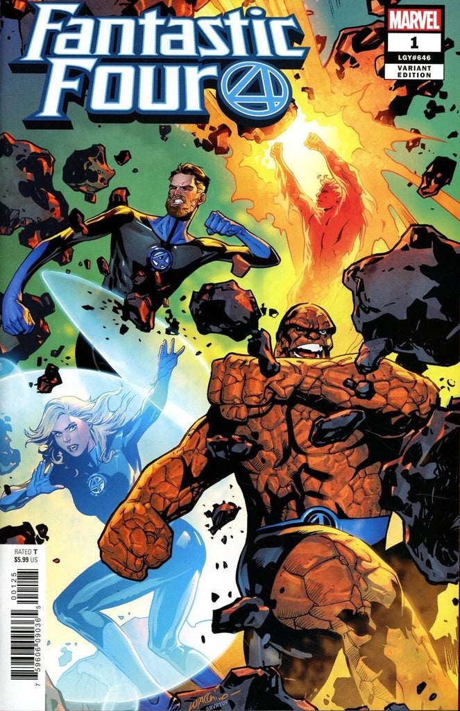 FANTASTIC FOUR #1 - 1:25 LUPACCHINO VARIANT