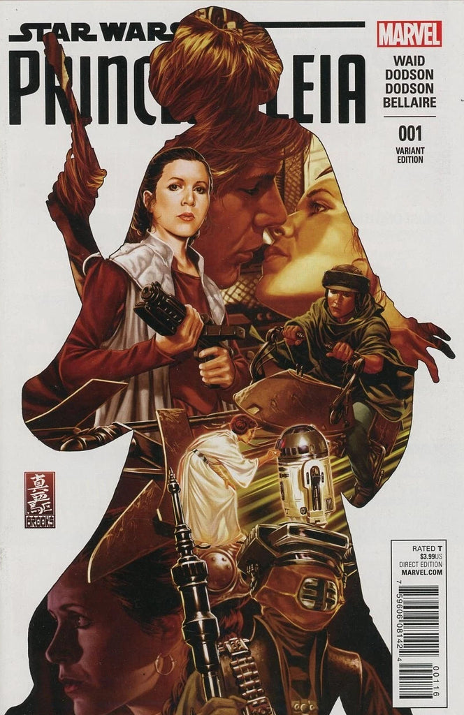 STAR WARS PRINCESS LEIA #1 - 1:50 MARK BROOKS VARIANT
