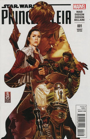 STAR WARS PRINCESS LEIA #1 - 1:50 MARK BROOKS VARIANT