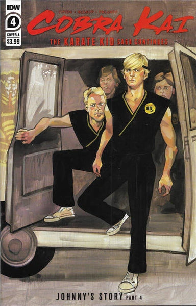 COBRA KAI KARATE KID SAGA CONTINUES - COMPLETE SET - COVER A - 4 ISSUES