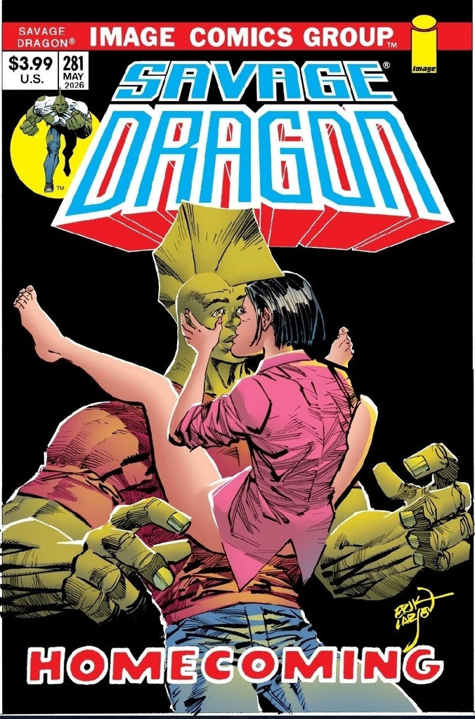SAVAGE DRAGON #281 - COVER B 70s VARIANT