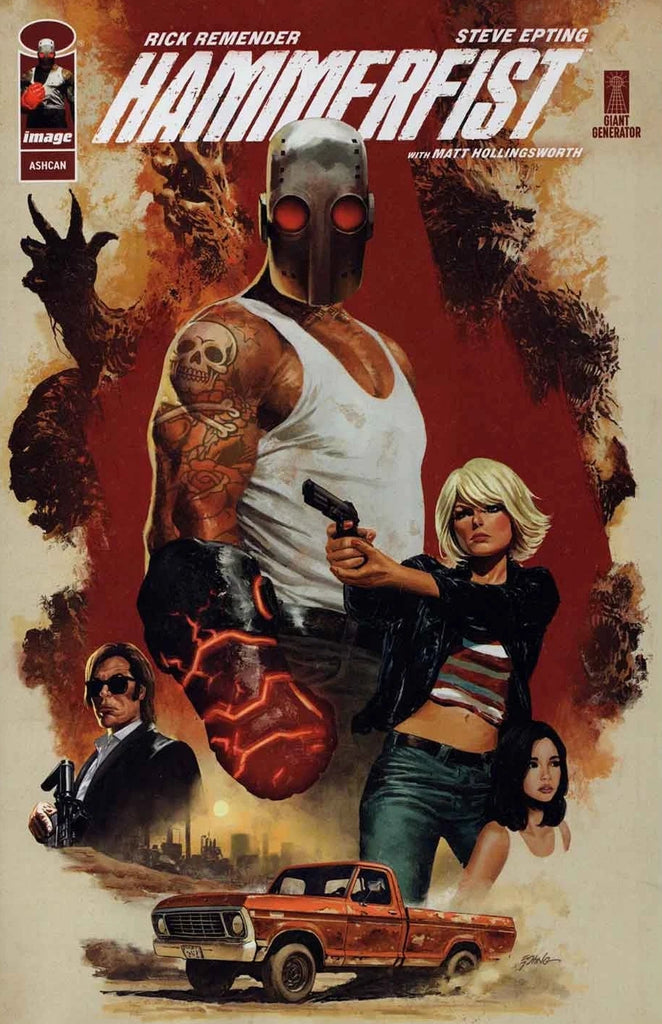 HAMMERFIST #1 - 1 PER STORE ASHCAN VARIANT