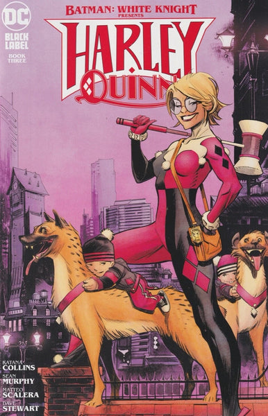 BATMAN WHITE KNIGHT PRESENTS HARLEY QUINN COMIC LOT - 4 ISSUES