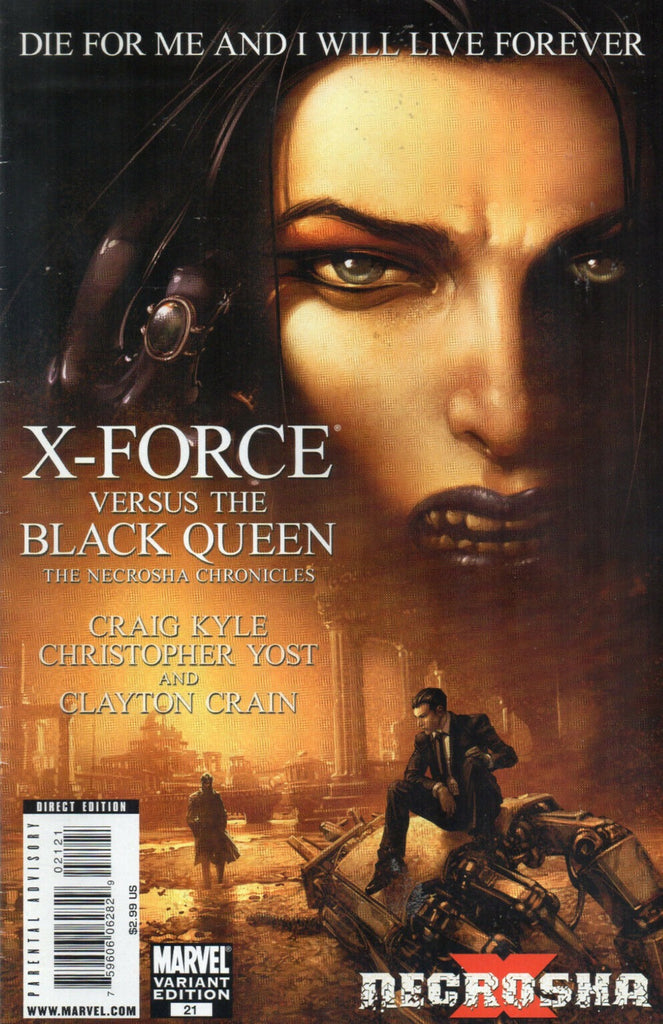 X-FORCE #21 - 1:10 CLAYTON CRAIN INTERVIEW WITH THE VAMPIRE HOMAGE VARIANT